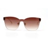 Женские сонцезащитные очки 10975 с коричневой линзой 