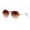 Жіночі сонцезахисні окуляри 10980 з коричневою лінзою . Photo 1