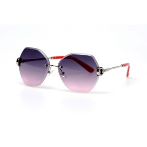 Женские сонцезащитные очки 10982 с фиолетовой линзой 