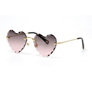 Женские сонцезащитные очки 10983 с коричневой линзой 