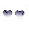 Іміджеві сонцезахисні окуляри 10984 з синьо лінзою 