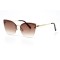 Женские сонцезащитные очки 10985 с коричневой линзой . Photo 1