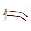 Женские сонцезащитные очки 10991 с коричневой линзой 