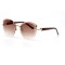Женские сонцезащитные очки 10991 с коричневой линзой . Photo 1