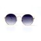 Женские сонцезащитные очки 10993 золотые с фиолетовой линзой . Photo 2