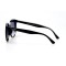 Женские сонцезащитные очки 11002 чёрные с синей линзой . Photo 3