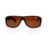 Мужские сонцезащитные очки 10891 коричневые с коричневой линзой 