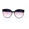 Женские сонцезащитные очки 11006 чёрные с розовой линзой . Photo 2