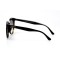 Женские сонцезащитные очки 11007 чёрные с бирюзовой линзой . Photo 3