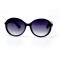 Женские сонцезащитные очки 11008 чёрные с чёрной линзой . Photo 2