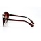 Женские сонцезащитные очки 11009 коричневые с коричневой линзой . Photo 3