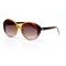 Женские сонцезащитные очки 11010 коричневые с коричневой линзой . Photo 1