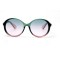Имиджевые сонцезащитные очки 11011 зелёные с зелёной линзой . Photo 2