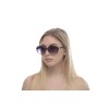 Женские сонцезащитные очки 11013 коричневые с коричневой линзой 