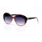 Женские сонцезащитные очки 11013 коричневые с коричневой линзой . Photo 1