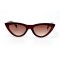 Женские сонцезащитные очки 11014 коричневые с коричневой линзой . Photo 2