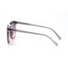 Жіночі сонцезахисні окуляри 11018 прозорі з бузковою лінзою 