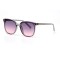 Жіночі сонцезахисні окуляри 11018 прозорі з бузковою лінзою . Photo 1