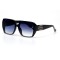 Женские сонцезащитные очки 11019 чёрные с чёрной линзой . Photo 1