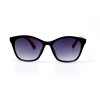 Жіночі сонцезахисні окуляри 11020 чорні з фіолетовою лінзою 