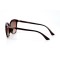 Женские сонцезащитные очки 11023 коричневые с коричневой линзой . Photo 3