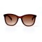 Женские сонцезащитные очки 11024 коричневые с коричневой линзой . Photo 2