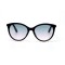 Женские сонцезащитные очки 11025 чёрные с прозрачной линзой . Photo 2