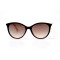 Женские сонцезащитные очки 11027 чёрные с коричневой линзой . Photo 2