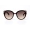 Женские сонцезащитные очки 11028 коричневые с коричневой линзой . Photo 2
