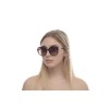 Жіночі сонцезахисні окуляри 11028 коричневі з коричневою лінзою 
