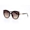 Женские сонцезащитные очки 11028 коричневые с коричневой линзой . Photo 1