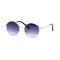 Женские сонцезащитные очки 11550 серебряные с синей линзой . Photo 1