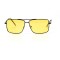 Водительские сонцезащитные очки стандарт 10745 чёрные с жёлтой линзой . Photo 2