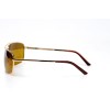 Водительские сонцезащитные очки стандарт 11050 золотые с коричневой линзой 