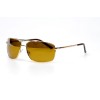 Cонцезахисні окуляри для водіїв стандарт 11050 золоті з коричневою лінзою 