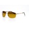 Водительские сонцезащитные очки стандарт 11050 золотые с коричневой линзой . Photo 1