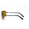 Водительские сонцезащитные очки стандарт 11052 серебряные с жёлтой линзой 