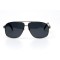 Водительские сонцезащитные очки стандарт 11056 серебряные с чёрной линзой . Photo 2