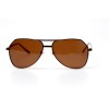 Водительские сонцезащитные очки стандарт 11057 коричневые с коричневой линзой 