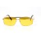 Водительские сонцезащитные очки стандарт 11060 золотые с жёлтой линзой . Photo 2