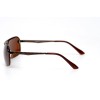 Водительские сонцезащитные очки стандарт 11062 коричневые с коричневой линзой 