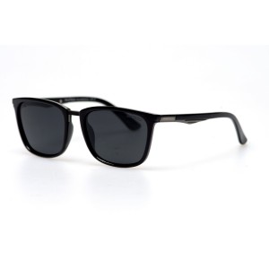 Водительские сонцезащитные очки стандарт 11081 чёрные с чёрной линзой 