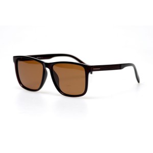 Водительские сонцезащитные очки стандарт 11084 коричневые с коричневой линзой 