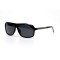 Водительские сонцезащитные очки стандарт 11086 чёрные с чёрной линзой . Photo 1