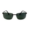 Водительские сонцезащитные очки стандарт 12087 чёрные с серой линзой 