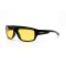 Cонцезахисні окуляри для водіїв спорт 11075 чорні з жовтою лінзою . Photo 1