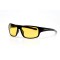 Cонцезахисні окуляри для водіїв спорт 11078 чорні з жовтою лінзою . Photo 1