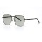 Чоловічі сонцезахисні окуляри 10910 срібні з сірою лінзою . Photo 1