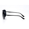 Cонцезахисні окуляри для водіїв авіатор 11058 чорні з чорною лінзою 