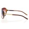 Чоловічі сонцезахисні окуляри 7373 коричневі з коричневою лінзою . Photo 3
